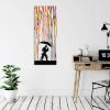 Stunning Decorative Canvas Painting, 30 x 80 cm, 50% Cotton/50% Polyester, Digital Print on Canvas, Framed with 2 x 3 cm Wooden Frame | Perfect for Home Decor