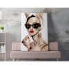 Stunning Decorative Canvas Painting, 50 x 70 cm, 50% Cotton/50% Polyester, Digital Print, Wooden Frame 2 x 3 cm | Perfect for Home Decor & Art Lovers