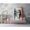 Stunning Decorative Canvas Painting, 50 x 70 cm, 50% Cotton/50% Polyester, Digital Print, Wooden Frame 2 x 3 cm | Perfect for Home Decor & Art Lovers