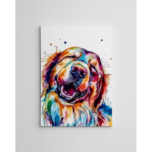 Stunning Decorative Canvas Painting, 70 x 100 cm, 50% Cotton/50% Polyester, Digital Print on Canvas, Framed with 2 x 3 cm Wooden Frame | Perfect for Home Decor
