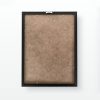 Stylish Black Wall Frame for A4 Photos (21 x 29.7 cm) | 100% MDF & 100% Plastic (2 cm Thick) | Easy Wall Hanging Design, Perfect for Home Decor