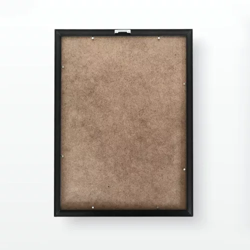 Stylish A3 Frame, Black, 100% MDF & Plastic (2 cm Thick) | Wall-Mountable Design | Perfect for Home or Office Decor, Elegant Display Solution