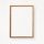 Elegant A3 Frame, 100% MDF & Plastic (2 cm Thick), Natural Color | Wall-Mountable Design for Home & Office Decor | Perfect for Art & Photos