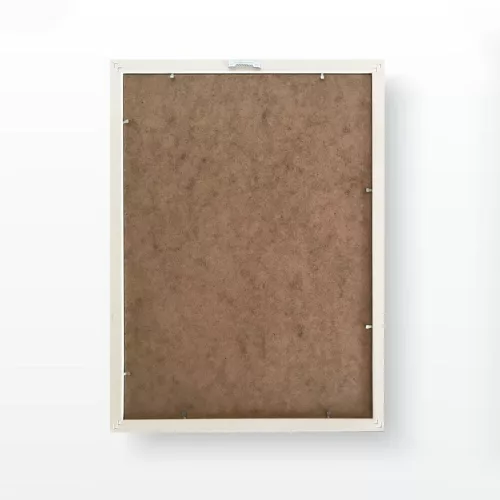 Elegant A3 Frame, 100% MDF & Plastic (2 cm Thick), Natural Color | Wall-Mountable Design for Home & Office Decor | Perfect for Art & Photos