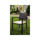 Adorazione outdoor rattan chair in brown