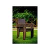 Adorazione outdoor rattan chair in brown