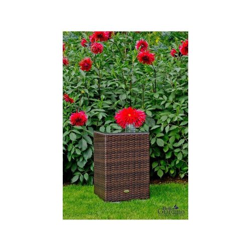 Bello coffee table 40*40*60 cm rattan brown