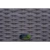 Bello table 70*70*30 cm rattan gray color