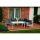 Alluminio Grande white aluminum framed sofa set