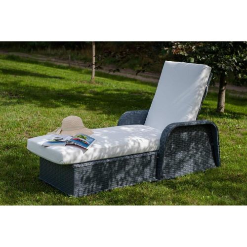 Matt grey lounge chair
