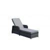 Matt grey lounge chair