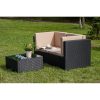 Pieno brown sofa set