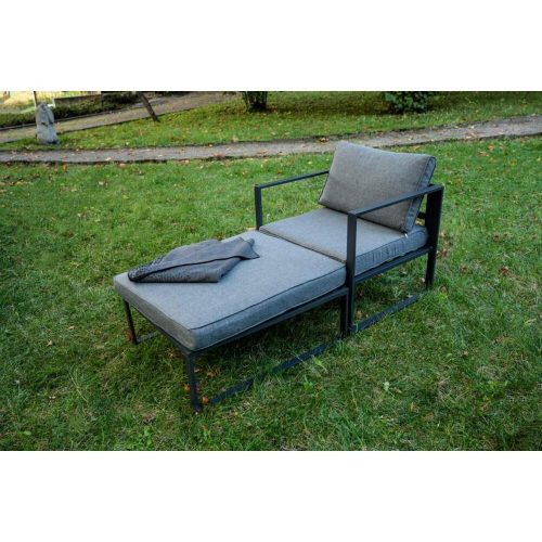 Show armchair with footrest