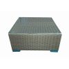 Tinto gray table with glass top 60*60*28 cm