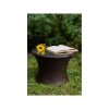 Modico table 50 cm brown