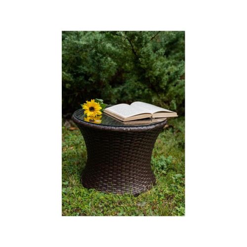 Modico table 50 cm brown
