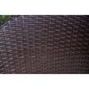 Modico table 50 cm brown