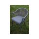 Breve armchair with cushion