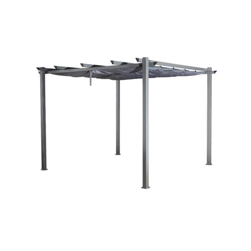 Garden gazebo 3*3 meters in gray