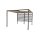Pratto terasz pergola 3*4 m-es