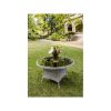 Moderno with grey round table 120 cm