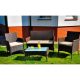 Comodo sofa set in brown