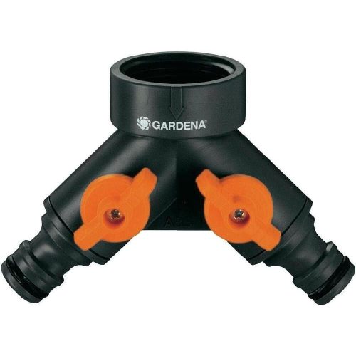 Gardena 2-way water distributor, for 1/2" and 3/4" water taps