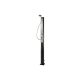 Solar shower standard, plastic/stainless steel, 220 cm, 5 liters