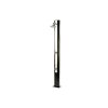 Solar shower deluxe design 220 cm / 35 liters aluminum and stainless steel