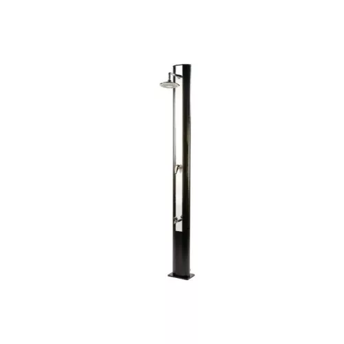 Solar shower deluxe design 220 cm / 35 liters aluminum and stainless steel