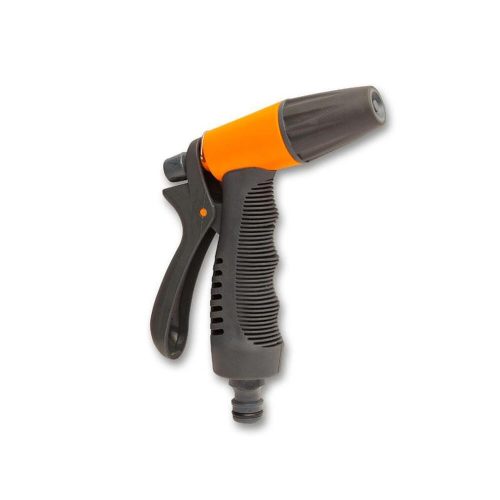 Garden hose connector with adjustable radius