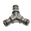 Garden hose Y connector