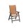 Flamingo 6-position adjustable eucalyptus chair