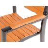 Flamingo eucalyptus stackable chair