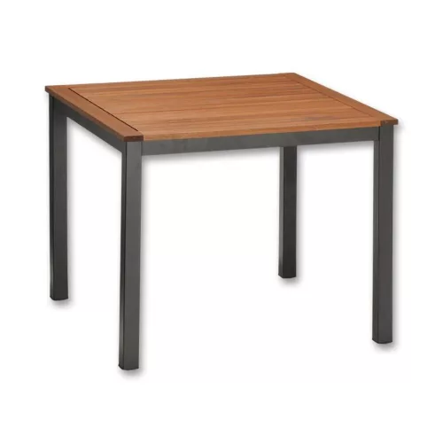 Flamingo eucalyptus table 90 x 90 x 74 cm