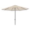 Parasol 3 meters Bali natural color