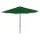 Parasol 3 meters Bali green
