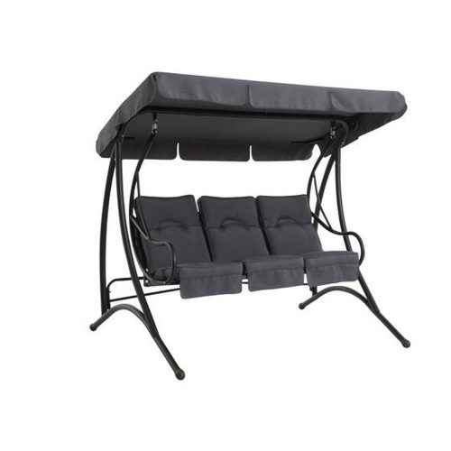 Rio swing bed anthracite color 3-person
