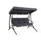 Rio swing bed anthracite color 3-person