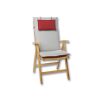 Carmine de luxe cushion for high-back chair