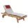 Carmine de luxe cushion for lounger 195*60*8 cm