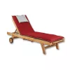 Carmine de luxe cushion for lounger 195*60*8 cm