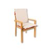 Carmine de luxe cushion for chair