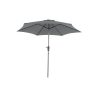 Parasol 2.3 meters Havana anthracite color