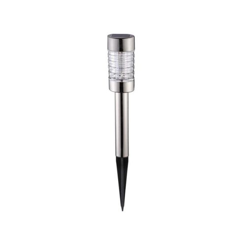 Cut-away solar lamp, chrome - MONZA