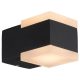 Wall lamp, black - SARDINIE