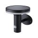 Motion sensor solar wall lamp, black - PALERMO