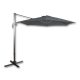 Santorini parasol with legs - grey