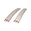 Access ramp for garden tractor