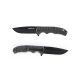 Folding knife with flint